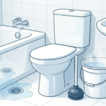 【お役立ちコラム】ユニットバス詰まりを自分で直す方法｜原因別の解消ステップのトップ画